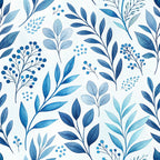 Sapphire Gleam Pattern 7 Minky Fabric