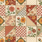 Rustic Patchwork Quilt Pattern 10 Minky Fabric