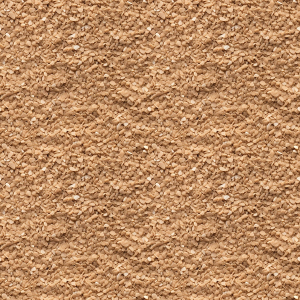 A close-up view of a seamless pattern of light brown sesame seeds spread evenly across the image.