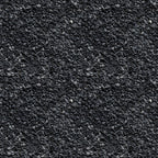 A textured surface of small, uniform dark gray stones closely packed together.