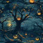Pumpkin Hollow Pattern 11 Minky Fabric