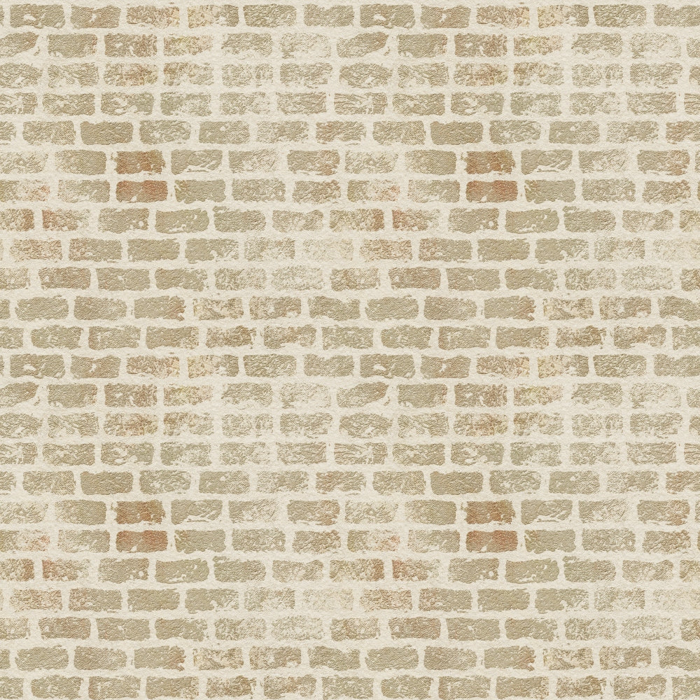 beige, tan, cream, brown, brick wall, grunge texture, weathered bricks, mortar lines, stone pattern, aged appearance,, fabric panel, rustic style, distressed look, building materials, architectural design, neutral tones, vintage feel, textured surface