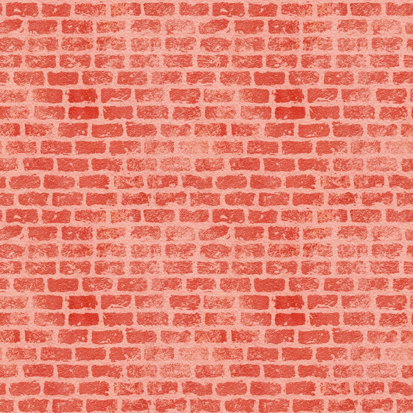 coral, salmon, red-orange, brick pattern, wall texture, grunge style, distressed appearance, weathered bricks, mortar lines, vintage look,, fabric panel, rustic texture, architectural pattern, textured surface, aged brick, building material design