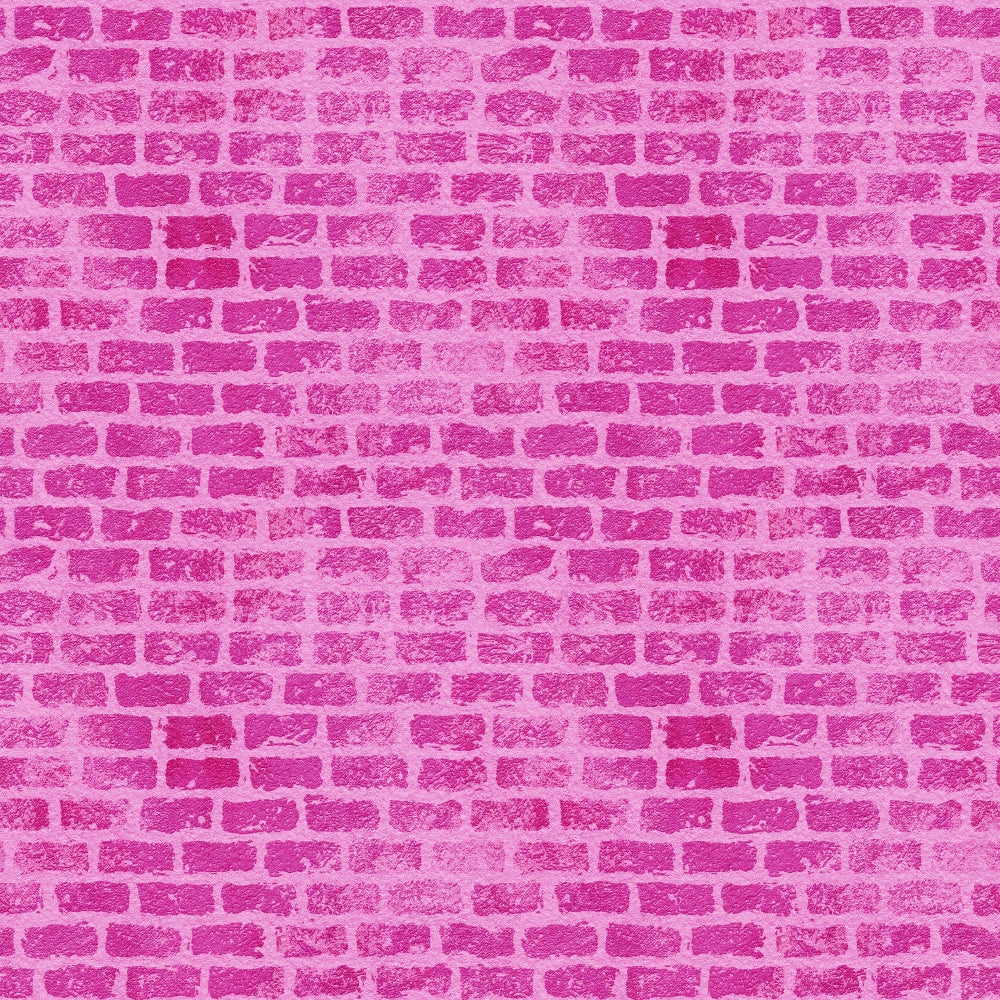 pink, magenta, fuchsia, brick wall, grunge texture, distressed pattern, geometric design, urban style, industrial motif, weathered appearance,, fabric panel, modern aesthetic, textured surface, architectural pattern, contemporary design, crafting material