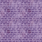 purple, lavender, brick wall, grunge texture, distressed pattern, weathered bricks, masonry design, textured surface, architectural motif,, fabric panel, vintage style, urban aesthetic, rough texture, building materials, stone pattern, dusty purple, aged appearance, geometric blocks