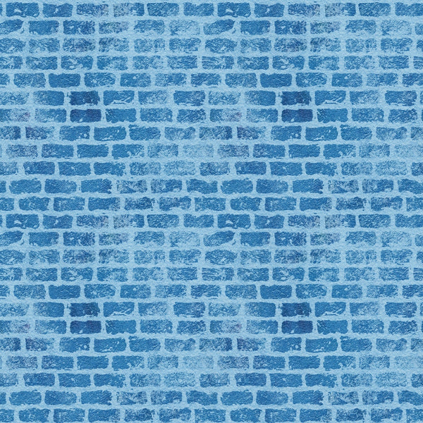 blue, brick wall, grunge texture, weathered bricks, mortar lines, distressed pattern, vintage style, architectural design,, fabric panel, textured surface, aged appearance, rectangular bricks, masonry pattern, worn finish, rustic charm, building material, structural design, faded blue tones