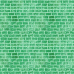 green, emerald green, mint green, sage green, brick wall, brick pattern, grunge texture, weathered bricks, mortar lines, geometric pattern, textured surface,, fabric panel, rustic style, distressed look, architectural design, building materials, urban texture, crafting fabric, sewing material