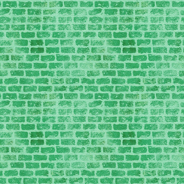 green, emerald green, mint green, sage green, brick wall, brick pattern, grunge texture, weathered bricks, mortar lines, geometric pattern, textured surface,, fabric panel, rustic style, distressed look, architectural design, building materials, urban texture, crafting fabric, sewing material