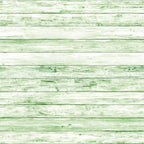 Green-tinted wooden planks arranged horizontally, showing a textured wood surface with varying shades and grain patterns.