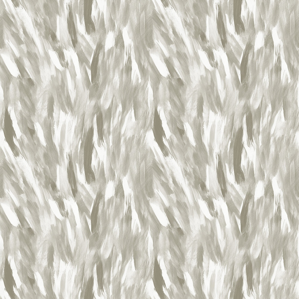 Abstract pattern with beige and white brush strokes creating a textured, seamless background.