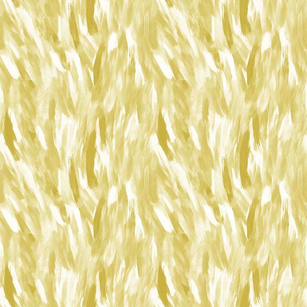 A textured pattern of abstract, brush-like strokes in shades of yellow and white, creating a dynamic and vibrant visual effect.