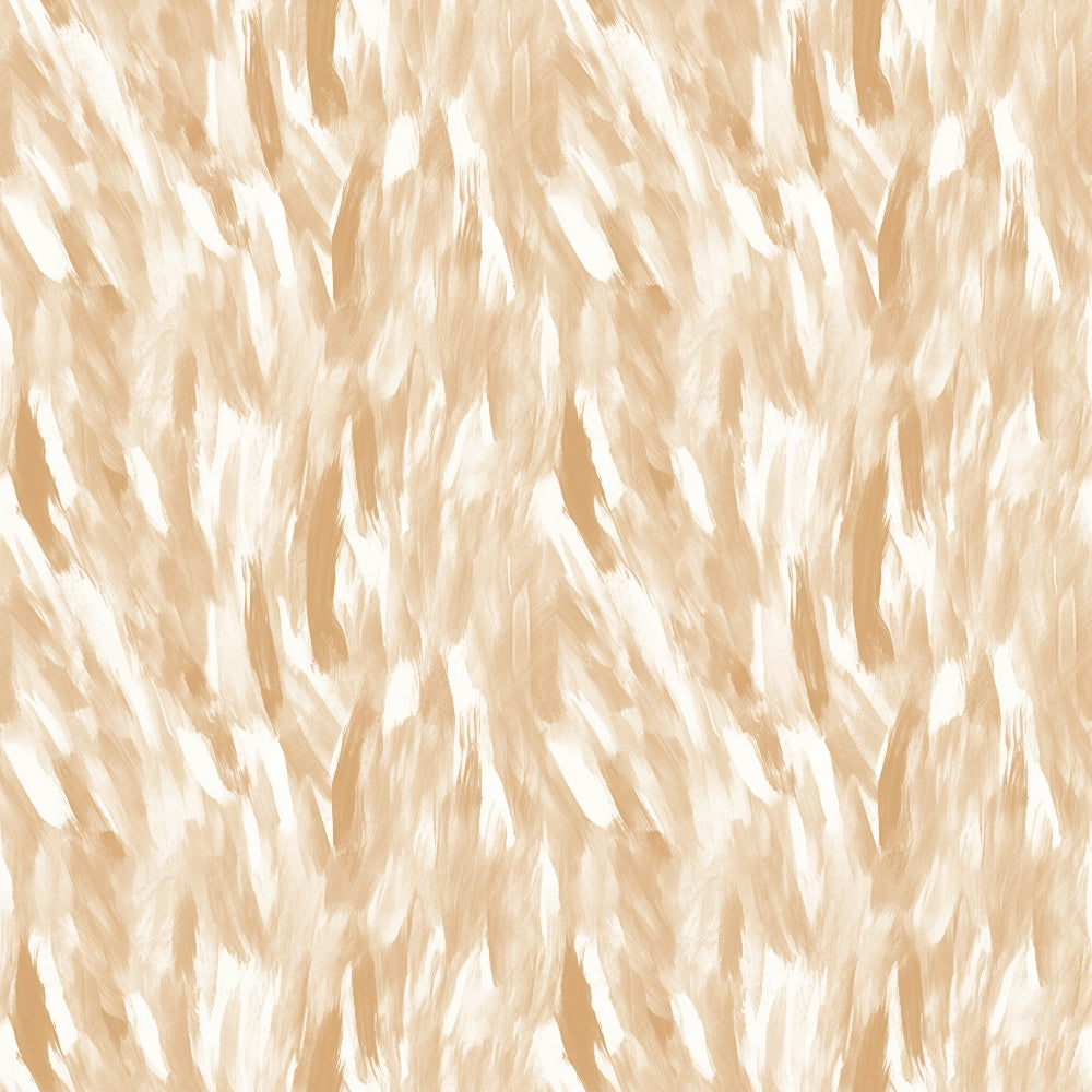 Abstract pattern with beige and white brush strokes, creating a textured appearance.