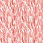 An abstract pattern with brushstroke textures in shades of coral and white, creating a flowing, dynamic appearance.