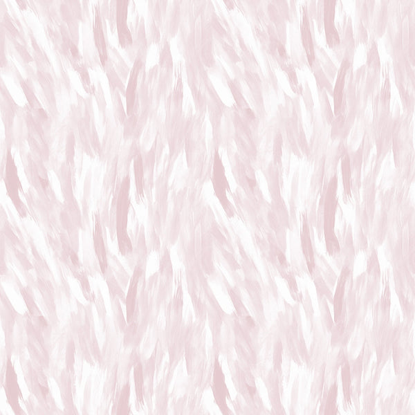 Abstract pattern with soft pink and white brush strokes creating a textured and seamless design.