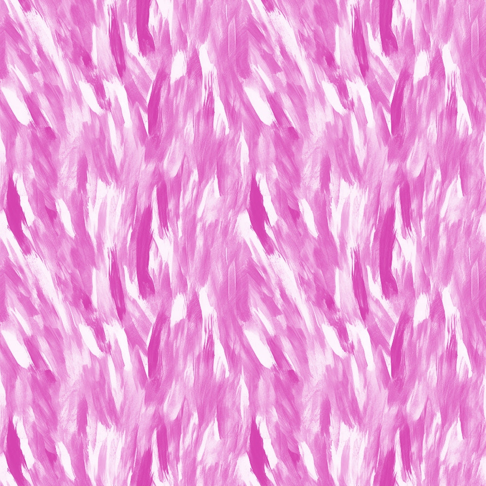 Abstract pattern with pink and white brushstrokes creating a textured appearance.