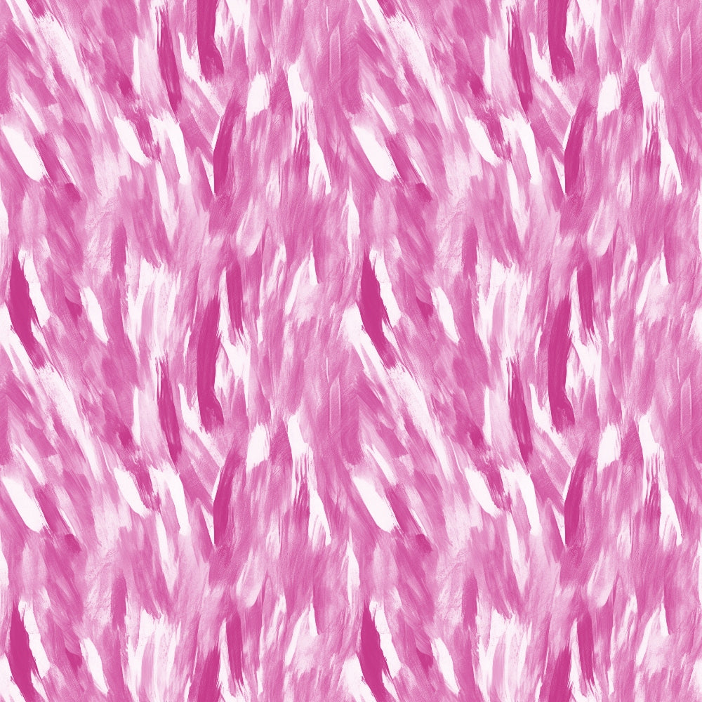 Abstract pattern with pink and white brush strokes, creating a dynamic, textured appearance.