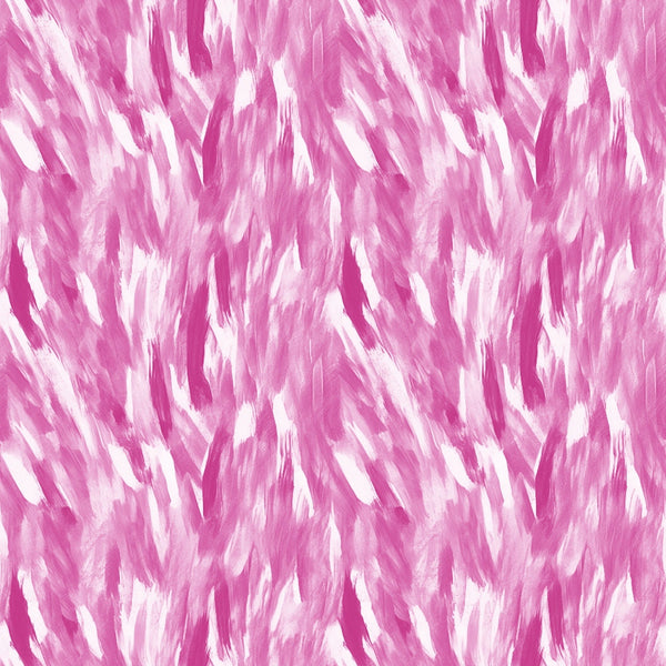 Abstract pattern with pink and white brush strokes, creating a dynamic, textured appearance.