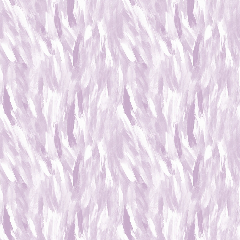 Abstract pattern with brush stroke texture in light purple and white shades.