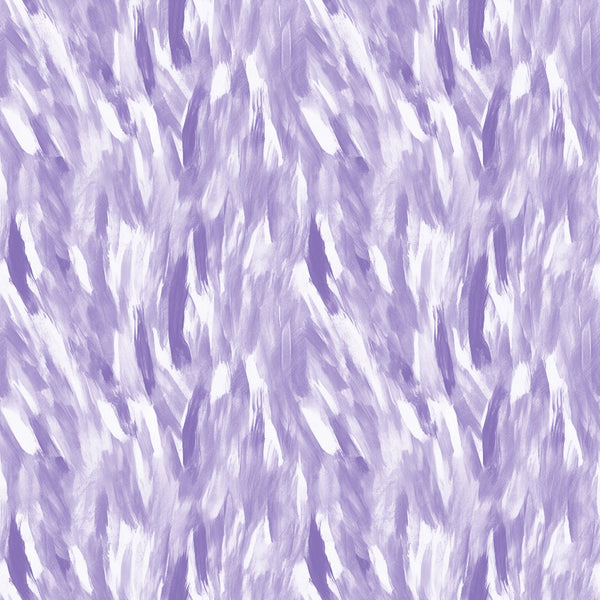 Abstract pattern with purple and white brushstrokes creating a textured, flowing appearance.
