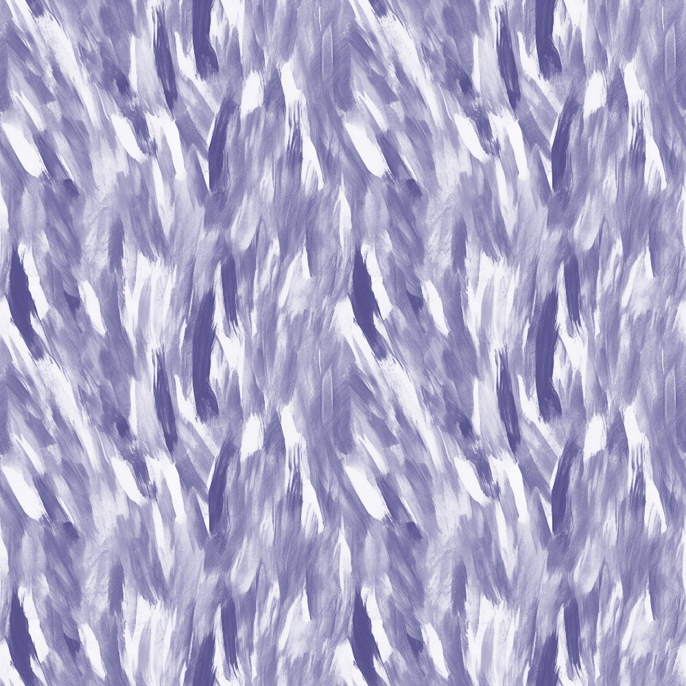 Abstract pattern with diagonal brushstrokes in shades of purple and white, creating a textured appearance.