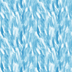 Abstract pattern with broad, textured strokes of various shades of blue and white, creating a dynamic, flowing appearance.