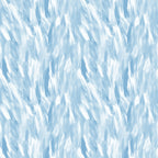 Abstract pattern of white brush strokes on a light blue background, creating a textured and dynamic appearance.