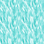 Abstract pattern with turquoise and white brush strokes creating a textured, flowing effect.
