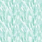 Abstract teal and white brushstroke pattern with a textured appearance.