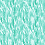 Abstract teal and white brushstroke pattern creating a textured, flowing design.