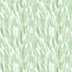 A seamless pattern with abstract green brush strokes on a white background.