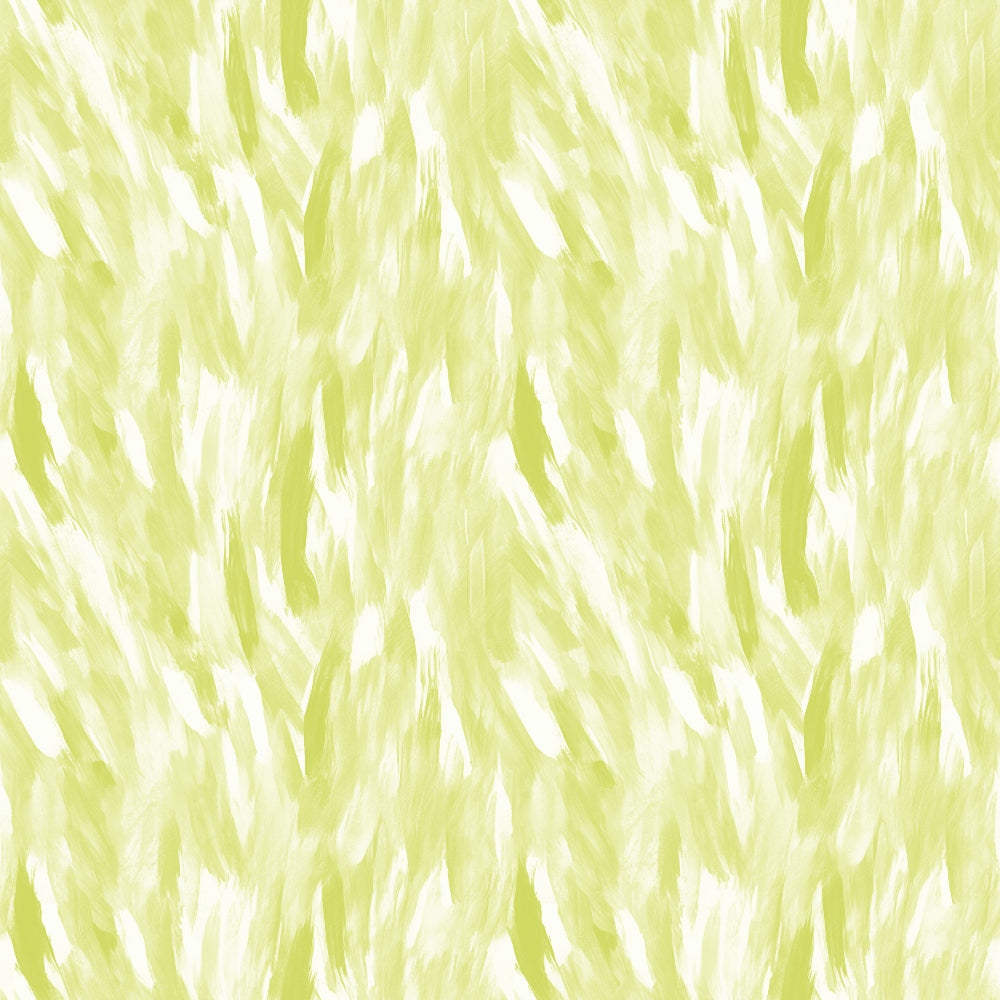 Abstract pattern with light green and white brushstrokes, creating a textured and dynamic design.
