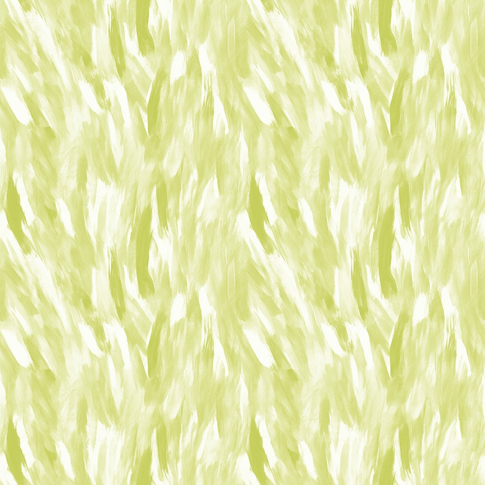 Abstract pattern with brushstroke texture in light green and white tones, creating a dynamic and textured background.
