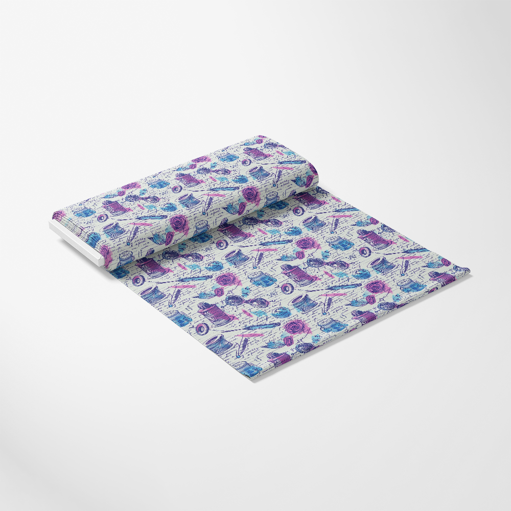 Sewing Journal Pattern 10 Quilting Cotton Fabric
