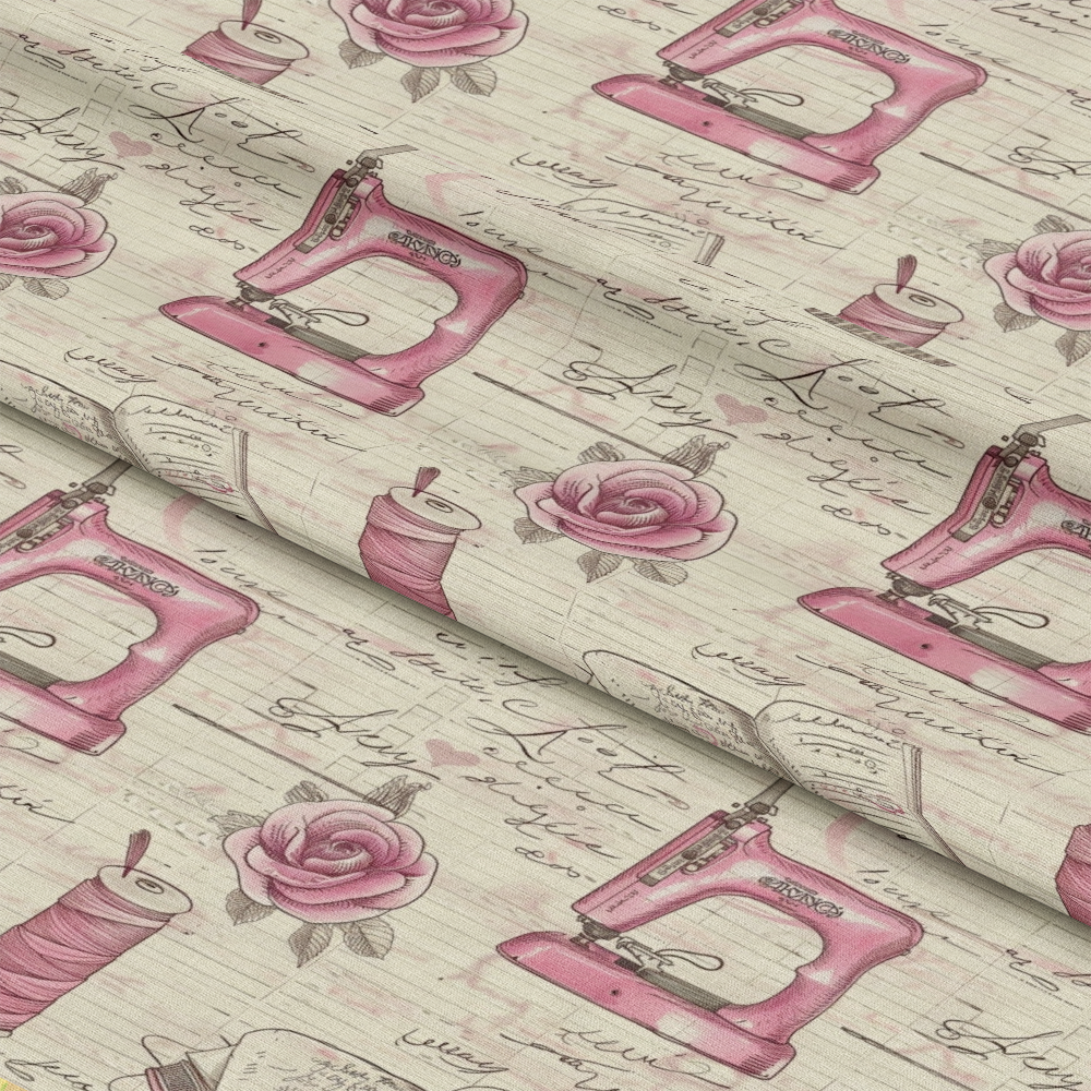 Sewing Journal Pattern 6 Quilting Cotton Fabric