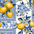 Sicilian Garden Pattern 5 Minky Fabric