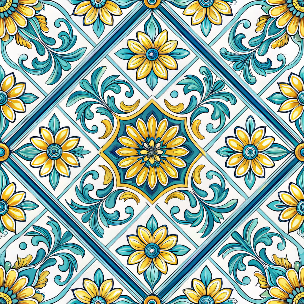 Amalfi Citrus Pattern 11 Minky Fabric