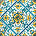Amalfi Citrus Pattern 11 Minky Fabric