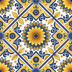 Amalfi Citrus Pattern 5 Minky Fabric
