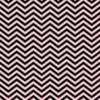 Black and pink chevron pattern with zigzag lines arranged vertically, creating an alternating design.