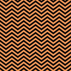 Chevron pattern with alternating black and orange zigzag stripes forming a repeating, symmetrical design.