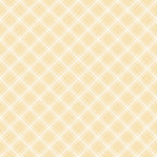 A light yellow plaid pattern with intersecting thin, white diagonal lines forming diamond shapes.