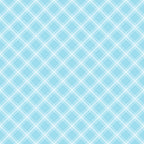 Light blue plaid pattern with intersecting white diagonal lines forming diamond shapes.
