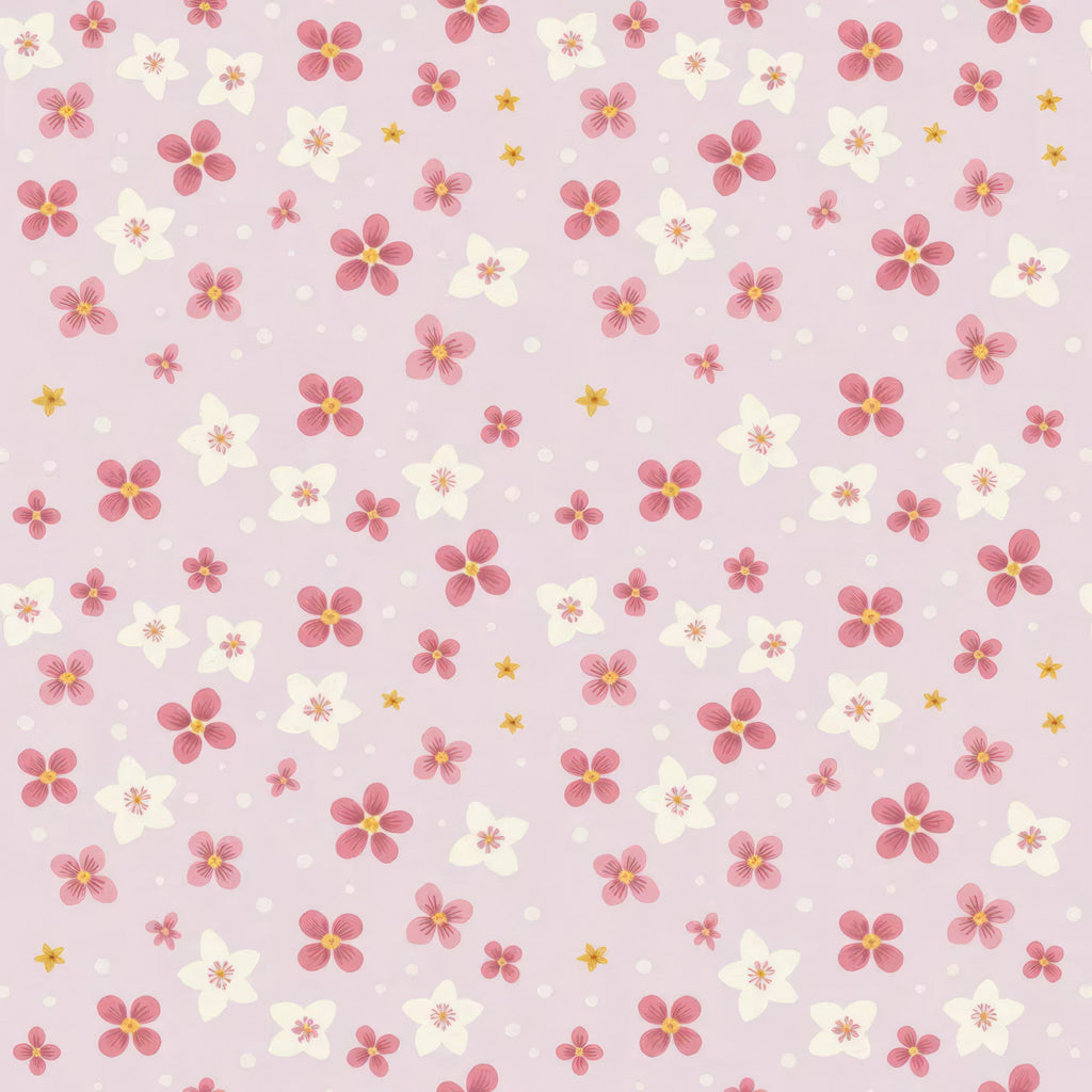Bows and Blooms Pattern 10 Minky Fabric