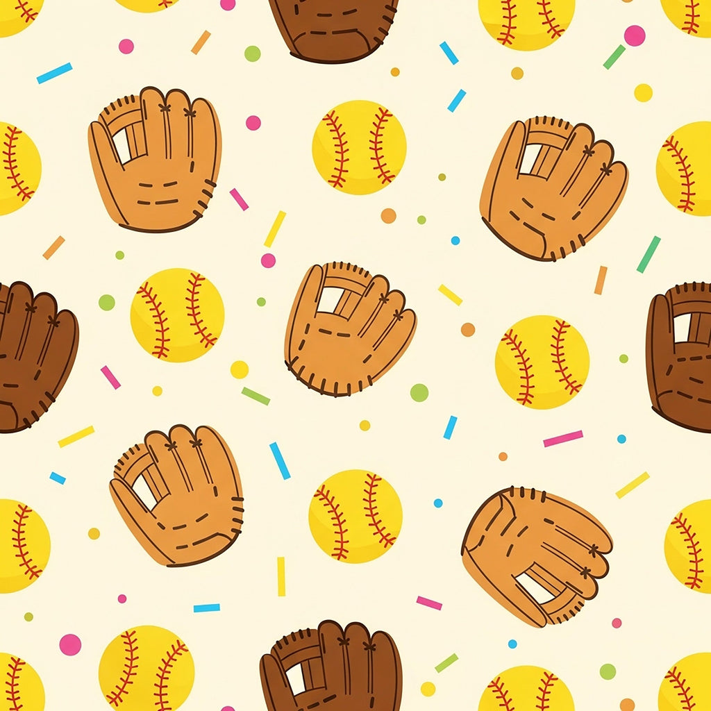 Fastpitch Fever Pattern 12 Minky Fabric