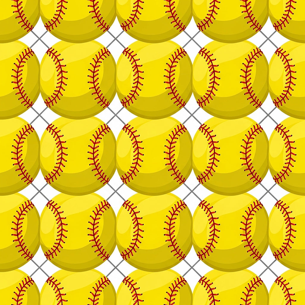 Fastpitch Fever Pattern 13 Minky Fabric