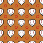 Fastpitch Fever Pattern 17 Minky Fabric