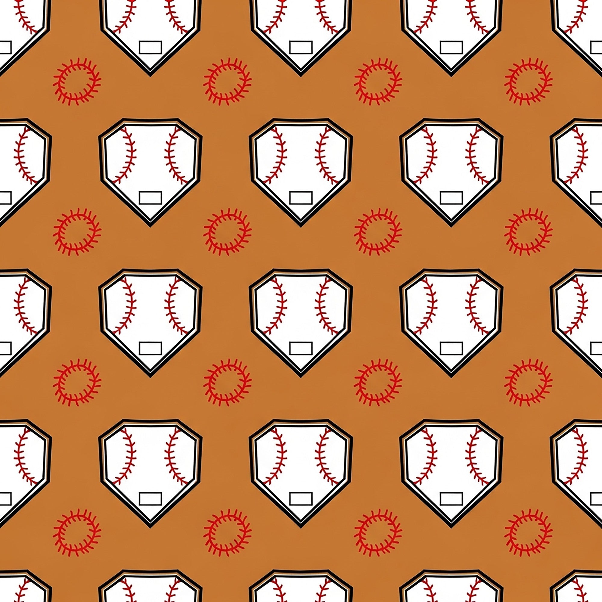 Fastpitch Fever Pattern 17 Minky Fabric