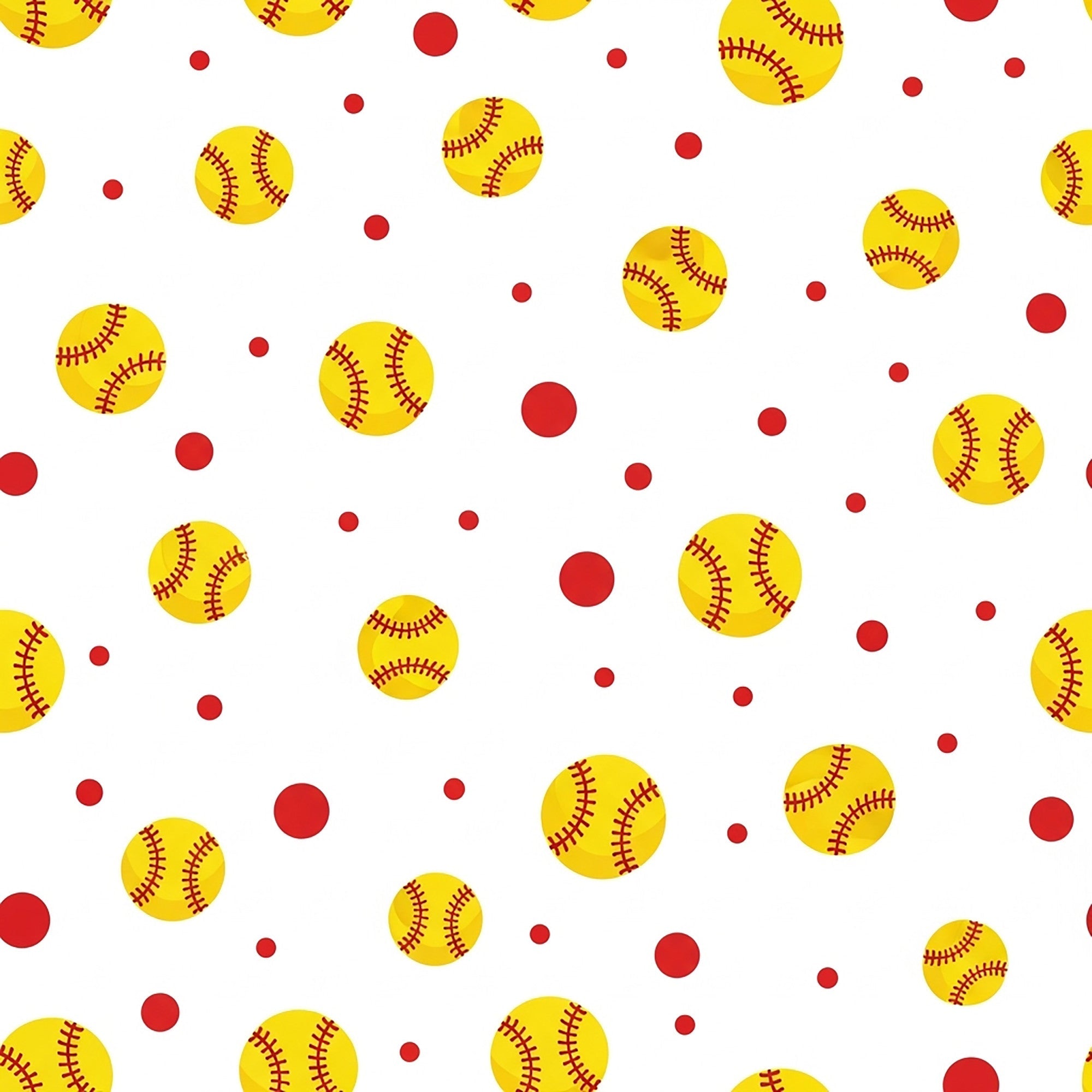 Fastpitch Fever Pattern 18 Minky Fabric