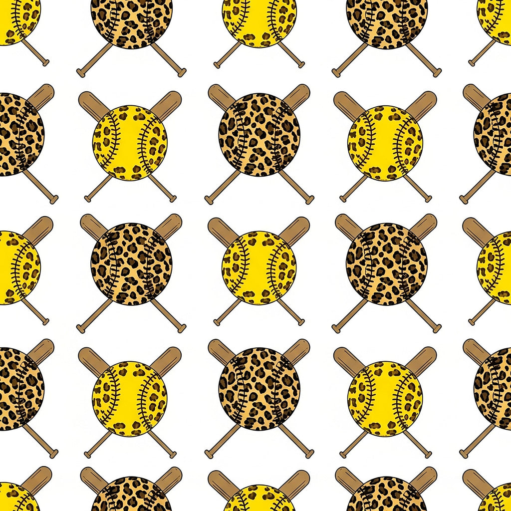 Fastpitch Fever Pattern 19 Minky Fabric