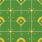 Fastpitch Fever Pattern 2 Minky Fabric
